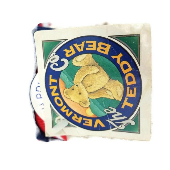 Vermont Teddy Bear Co. "Lenore" Teddy Bear Rare 1993 Plush Stuffed 15" w/ Jacket - Picture 11 of 11